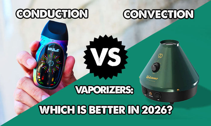 Vaporizadores de conducción vs. convección: ¿Cuál es mejor en 2026?