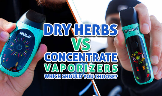 Vaporizadores de hierbas secas vs. concentrados: ¿cuál elegir? (Guía de 2026)
