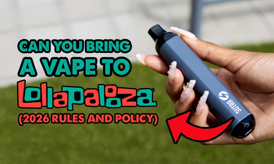 ¿Puedes llevar un vapeador a Lollapalooza? (Reglas y política de 2026)