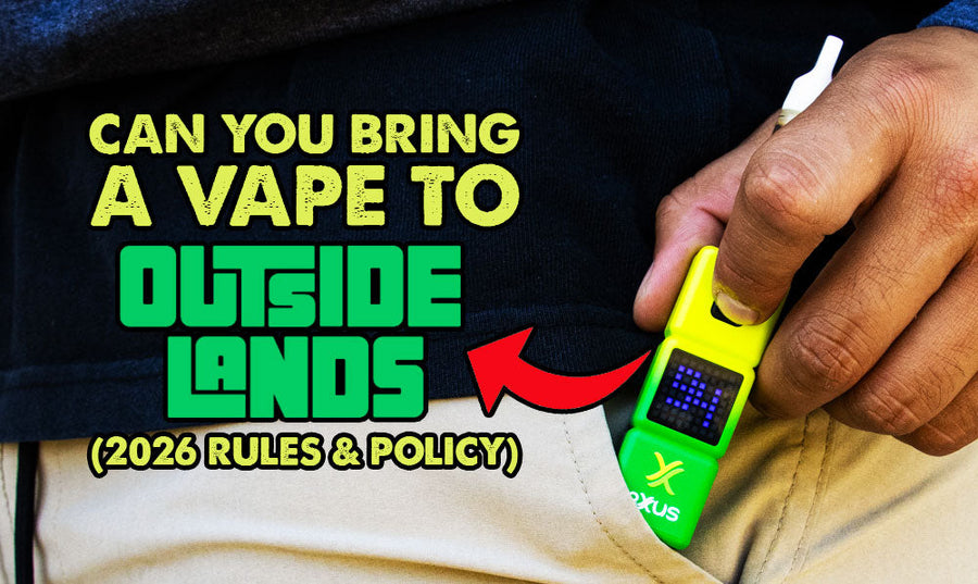 ¿Se puede llevar un vaporizador a Outside Lands? (Normas y políticas de 2026)