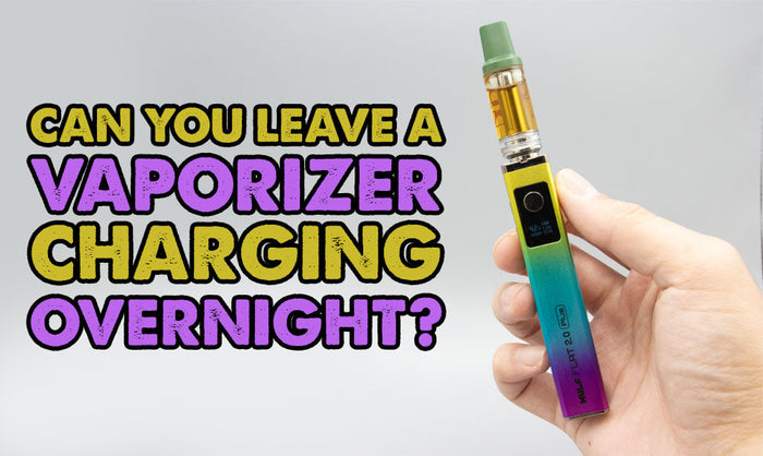 ¿Puedes dejar un vaporizador cargando toda la noche?