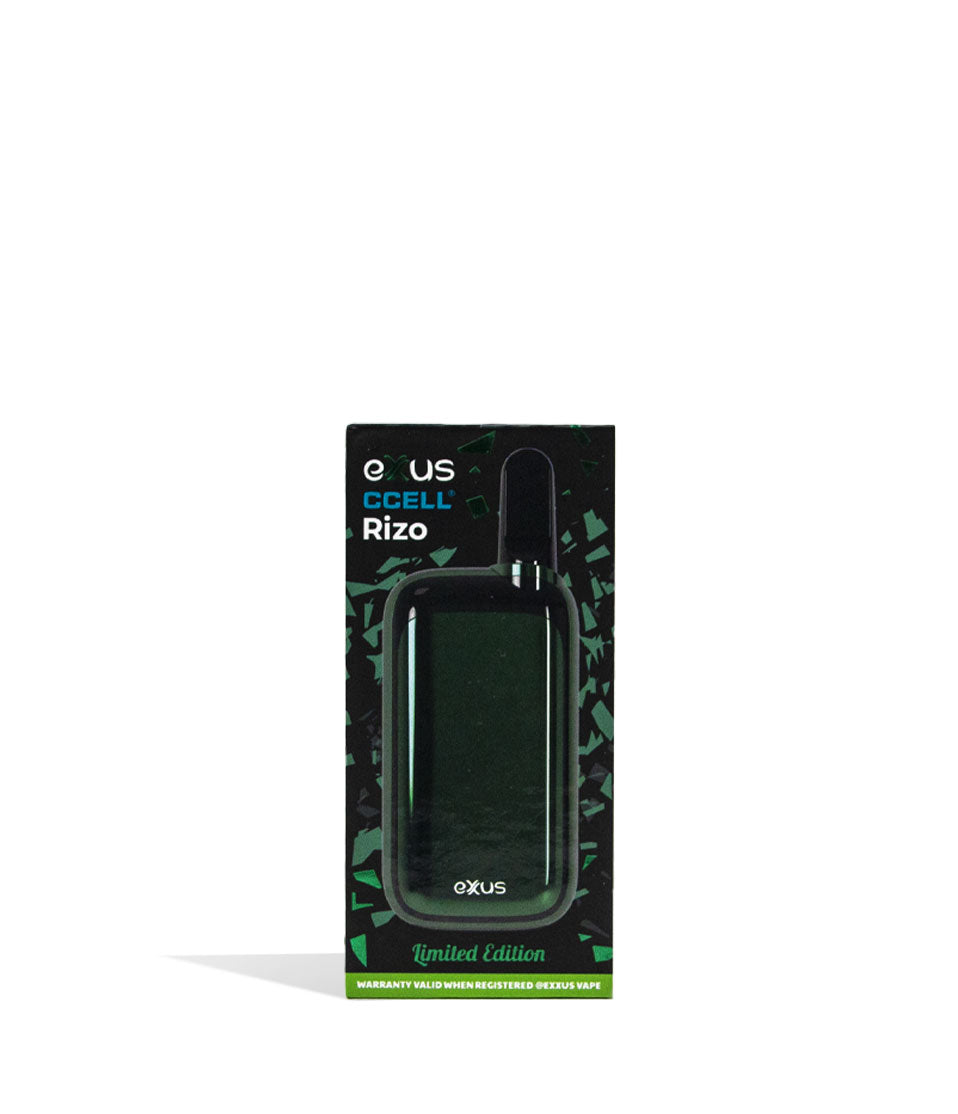 Crypto packaging Exxus Vape Rizo Cartridge Vaporizer on White Background