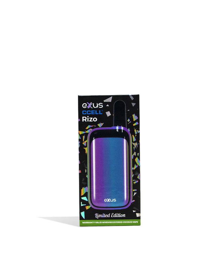 Full Color packaging Exxus Vape Rizo Cartridge Vaporizer on White Background