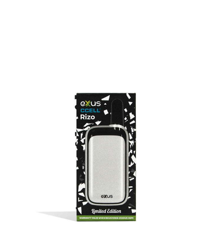 Pearl Packaging Exxus Vape Rizo Cartridge Vaporizer on White Background