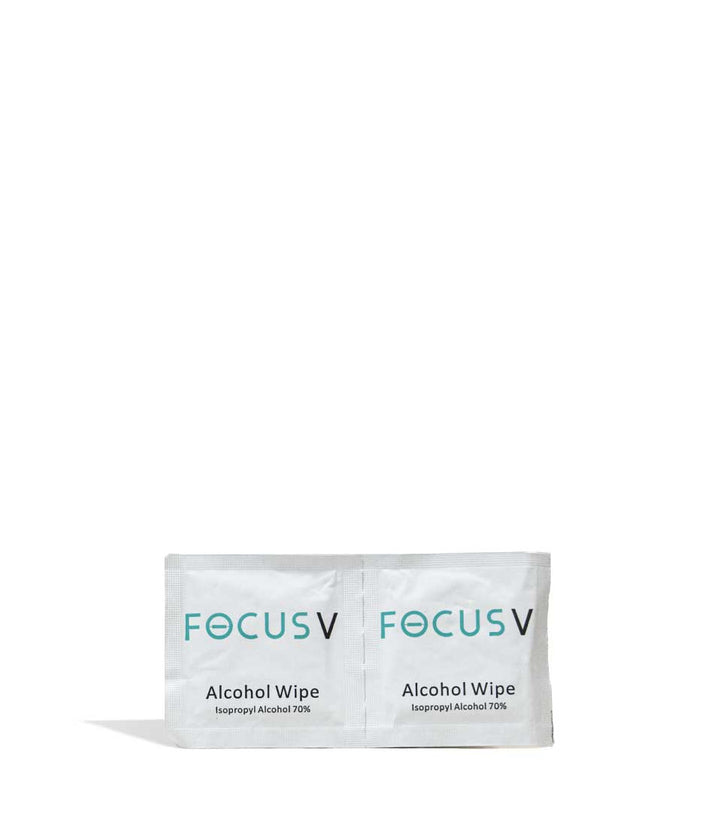 Focus V Carta 2 Electronic Dab Rig alcohol wipe on white background