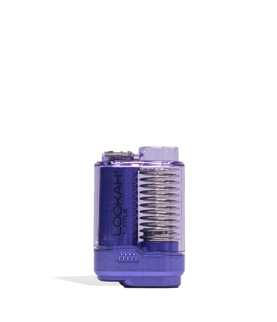 Purple Lookah Turtle 2g Cartridge Vaporizer Front View on White Background