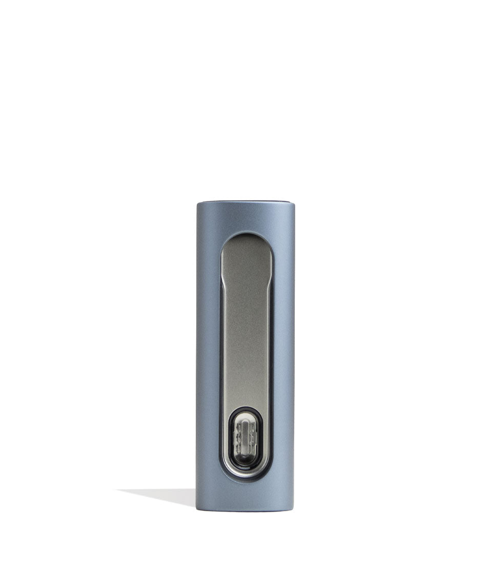 PAX Flow Dry Herb Vaporizer Cloud Blue Back Open View on White Background
