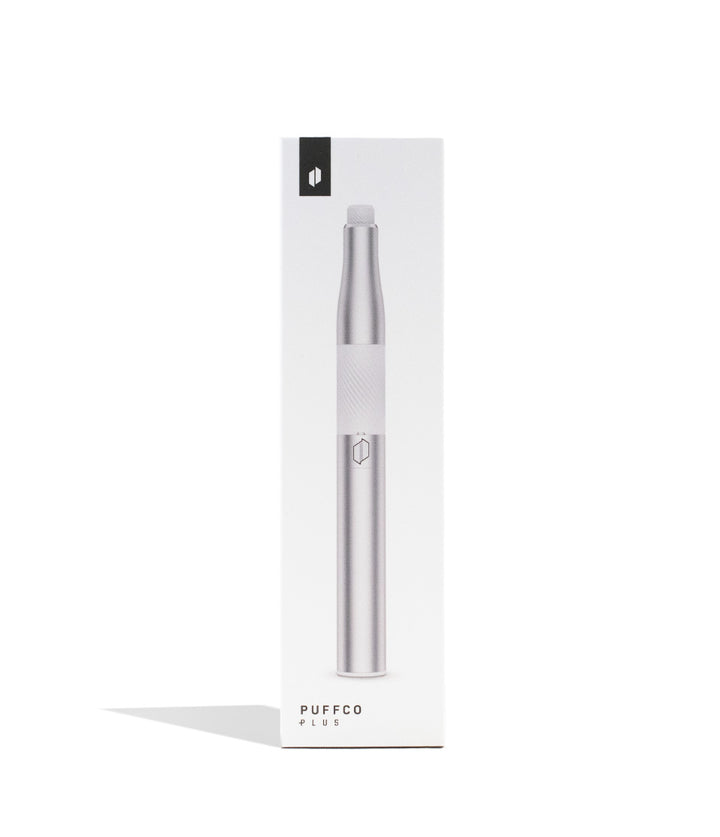 Pearl Puffco New Plus Portable Dab Pen Packaging on White Background