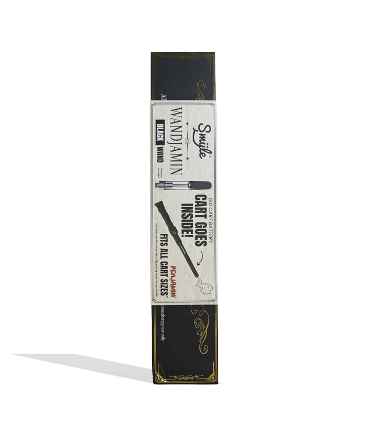 Black Smyle Wandjamin Variable Voltage Battery Packaging Front View on White Background