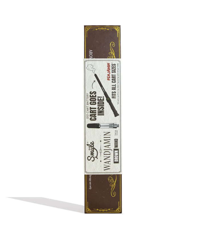 Brown Smyle Wandjamin Variable Voltage Battery Packaging Front View on White Background