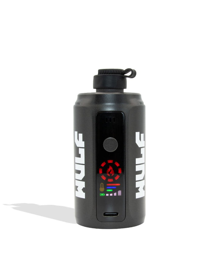 Black Wulf Mods Growler Electronic Dab Rig front view on white background