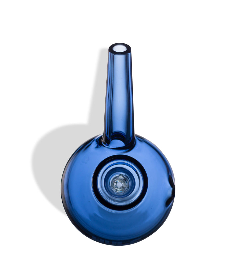 Blue above view Wulf Mods Beek Bubbler on white background