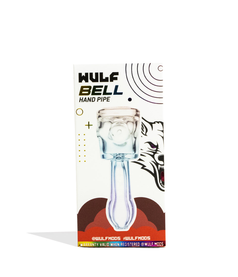Full Color Wulf Mods Bell Hand Pipe packaging on white background
