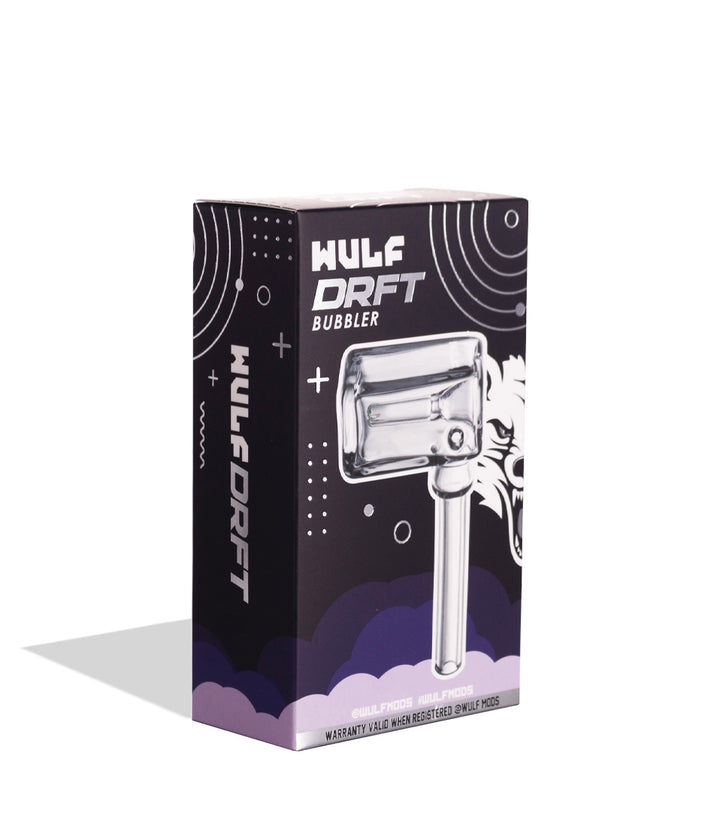 Clear box Wulf Mods Drft Bubbler on white background