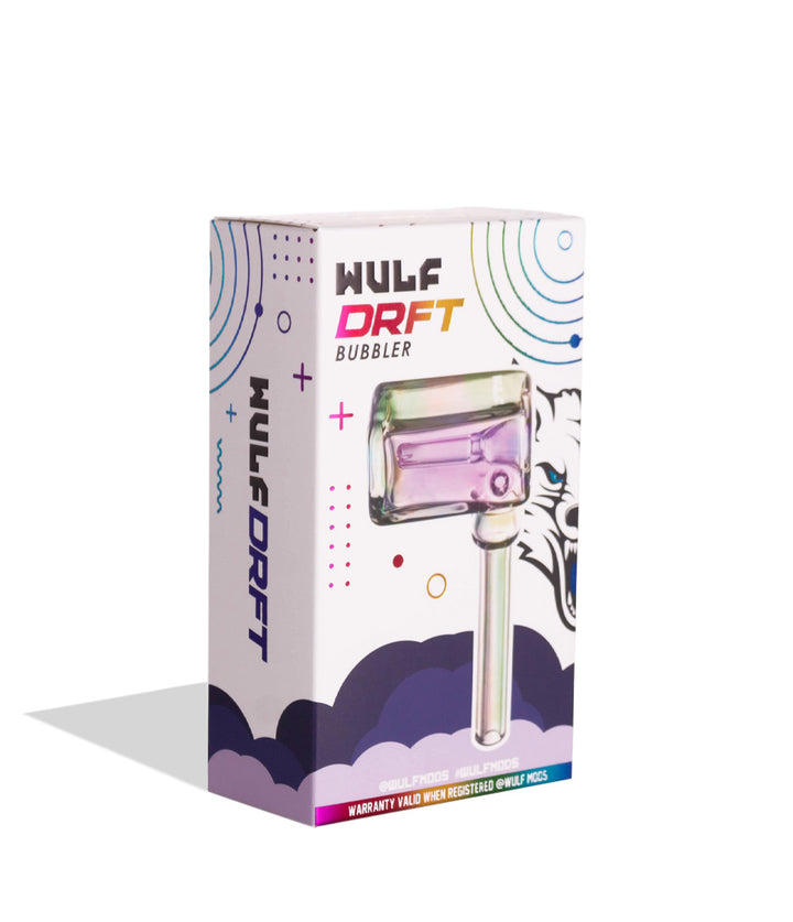 Full Color box Wulf Mods Drft Bubbler on white background
