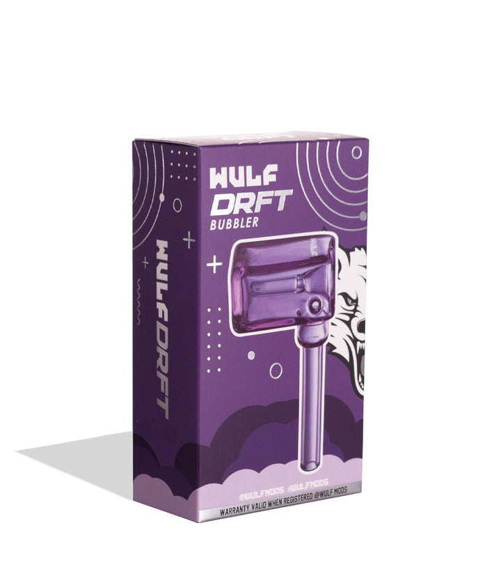 Purple box Wulf Mods Drft Bubbler on white background
