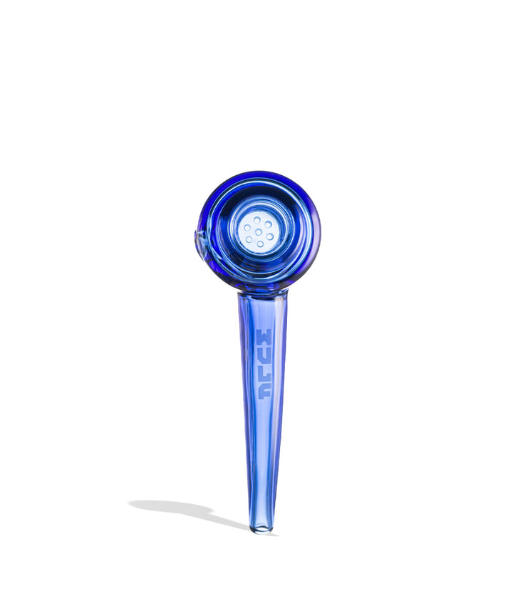 Blue front view Wulf Mods Hive Hand Pipe on white background