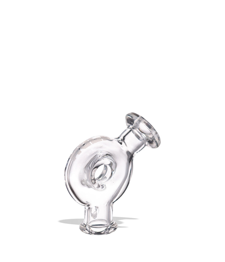 Clear Wulf Mods Ring Puffco Pivot Top on white background