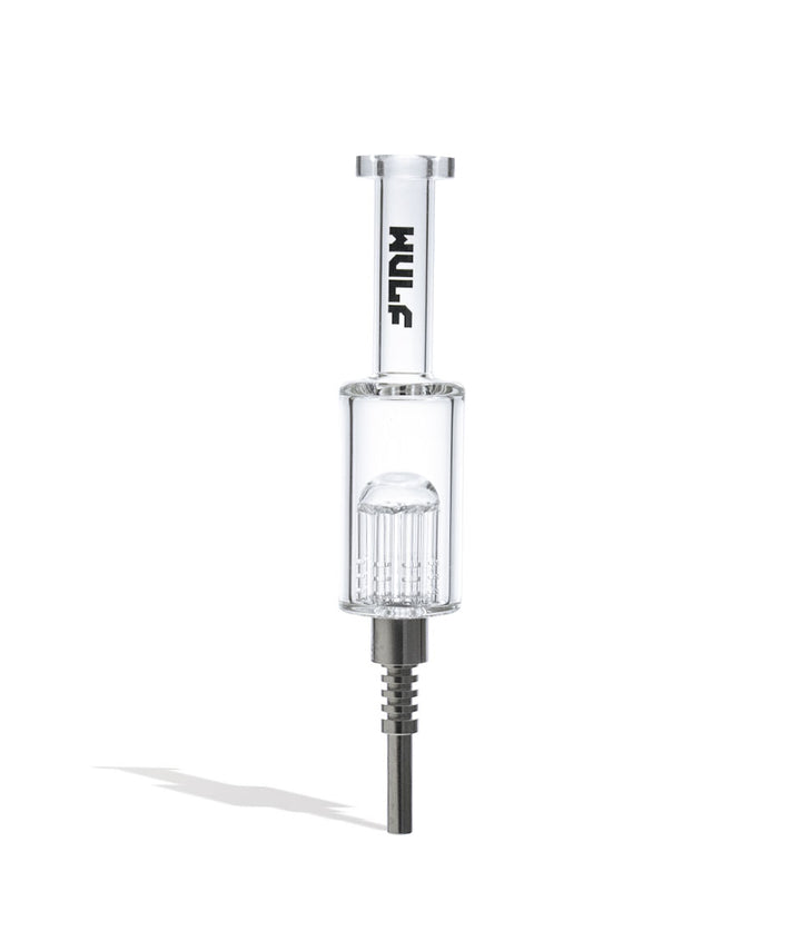 Clear Wulf Mods Timber Water Filtered Nectar Collector Front View on White Background