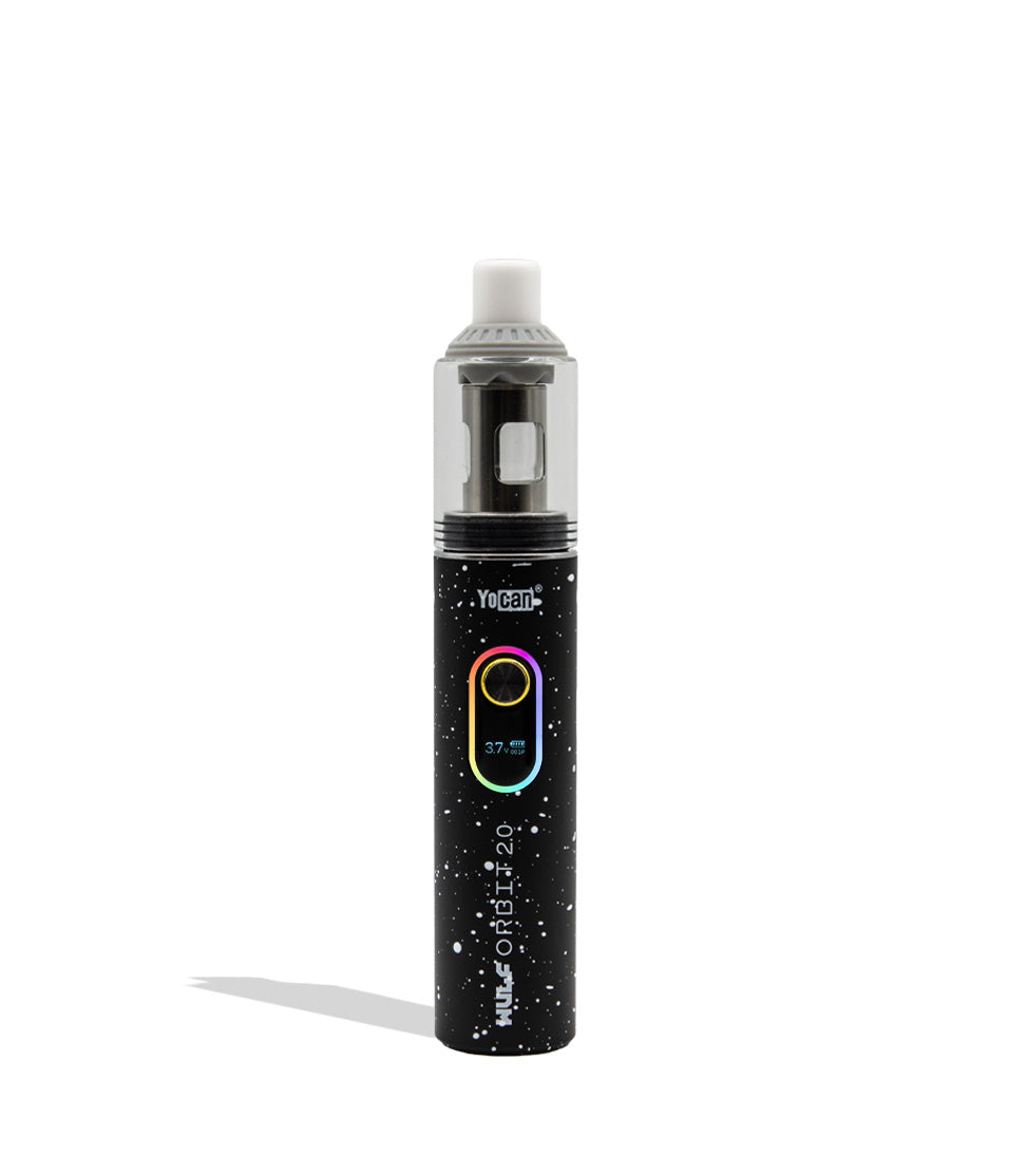 Wulf Mods Orbit 2.0 in black white spatter color on white background