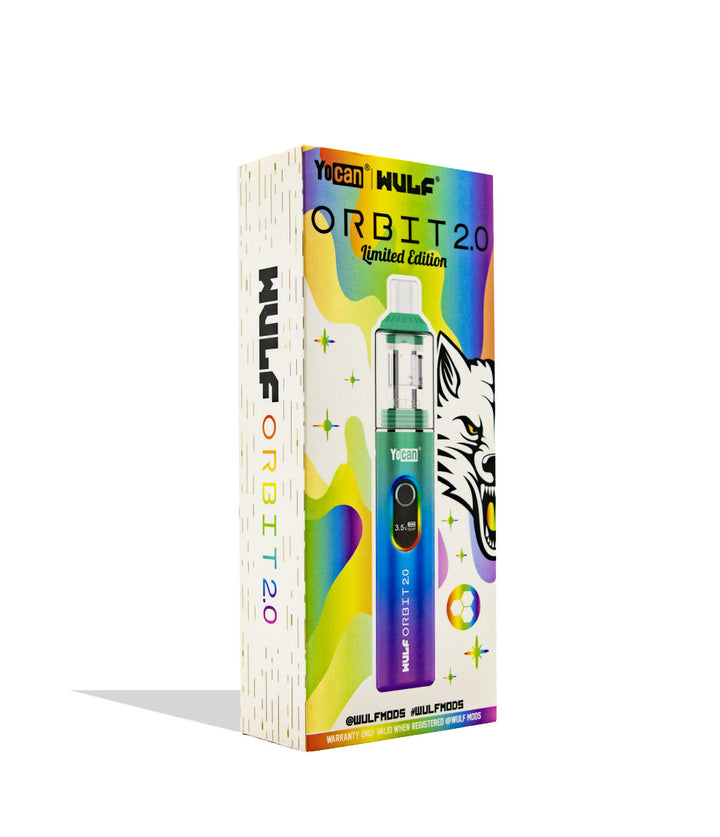 box side Wulf Mods Orbit 2.0 in full color on white background