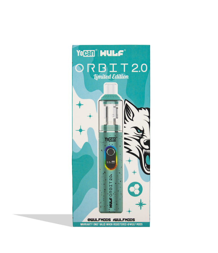 Wulf Mods Orbit 2.0 in teal color on white background box front 