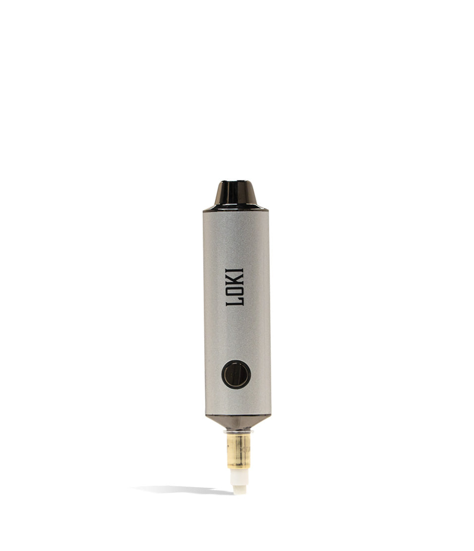 Silver Yocan Loki Portable Electric Nectar Collector on white background