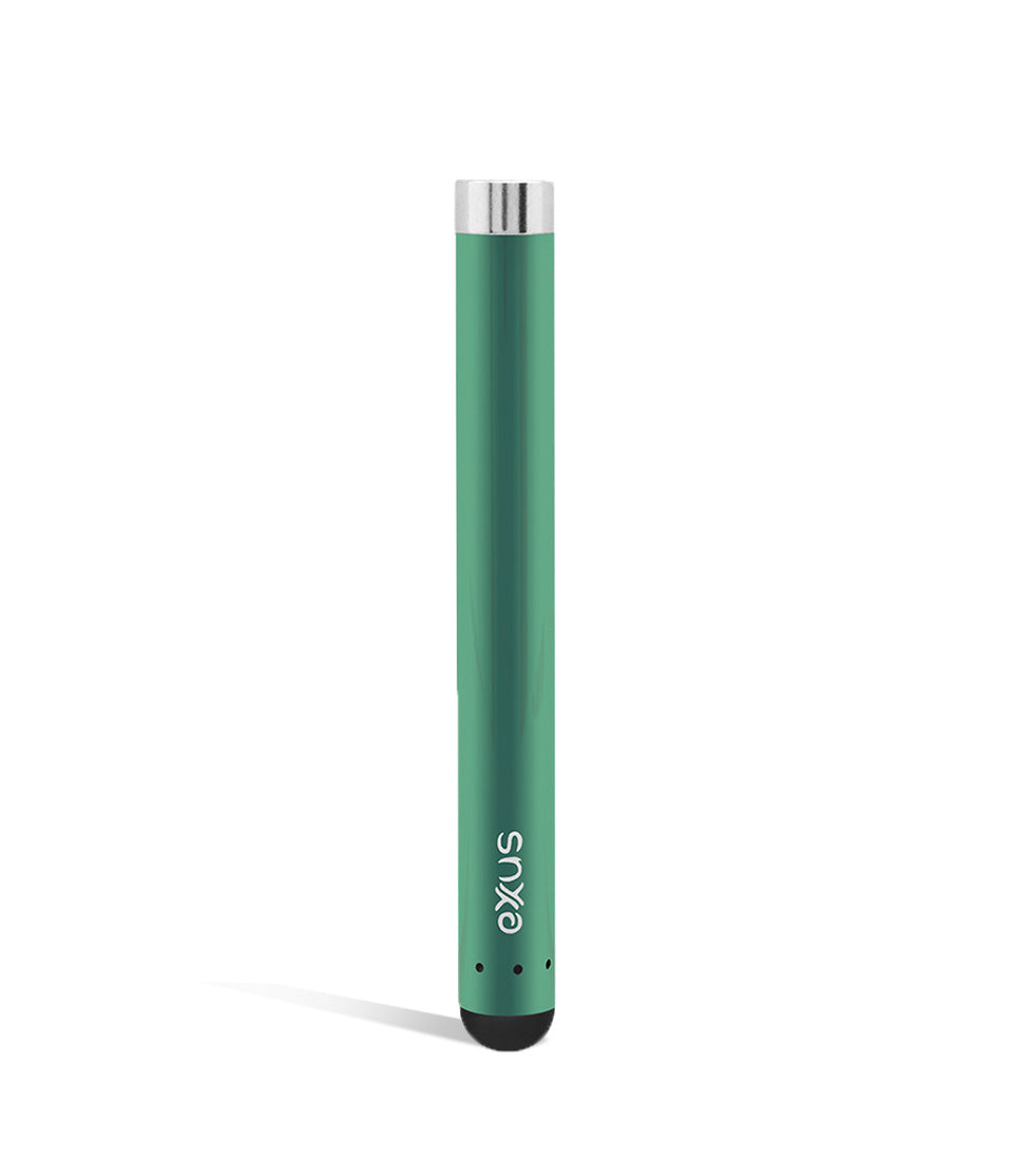 Cosmic Green Front view Wulf Mods Micro Plus Cartridge Vaporizer on white background