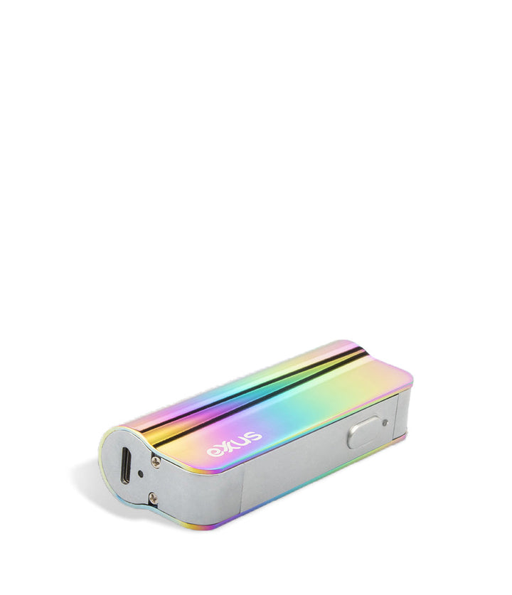 Full Color Tech Bottom view Exxus Vape Snap VV Mini Cartridge Vaporizer on white studio background