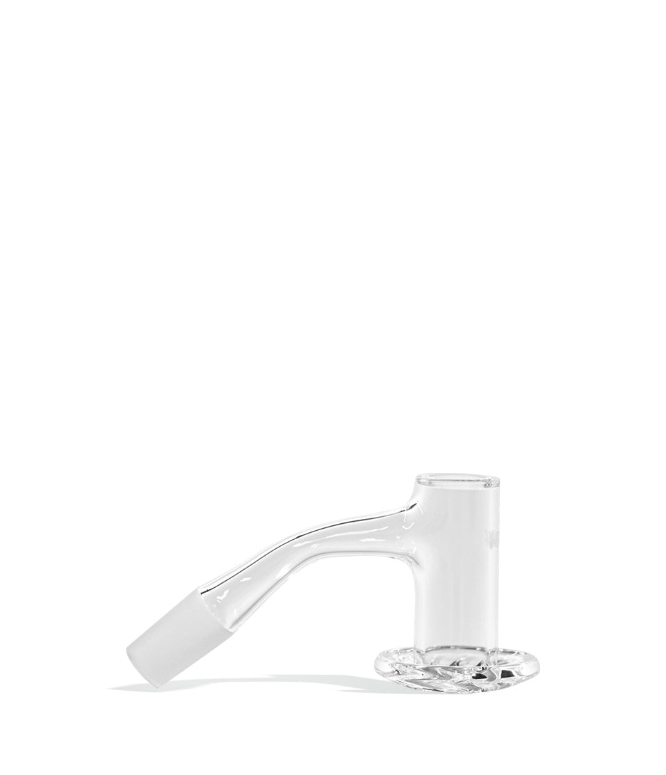 14mm 45DG Wulf Glass Blender Banger Nail on white background